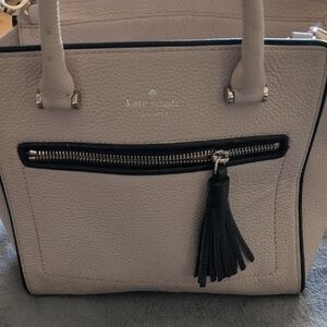 Kate Spade Pink and Black Satchel Bag